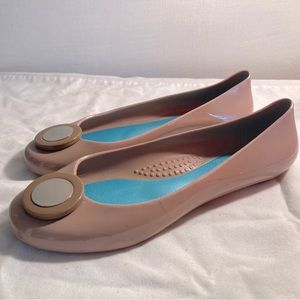 OKA b. Dusty Mauve Ballet Flats - Size 7
